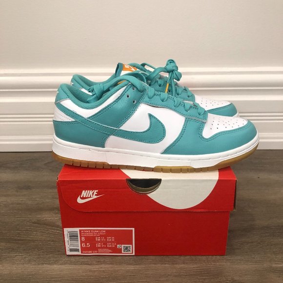Nike Dunk Low Teal Zeal (Women's) - Picture 1 of 7